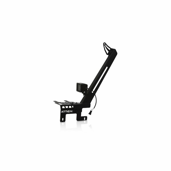 Attica 4X4 A Pillar Mount - Black ATTJL01E104-BX